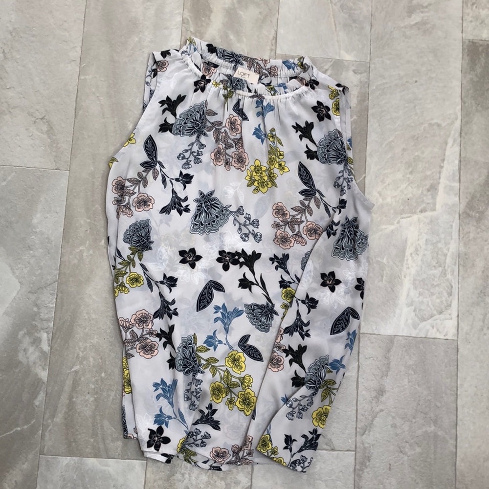 LOFT sleeveless top